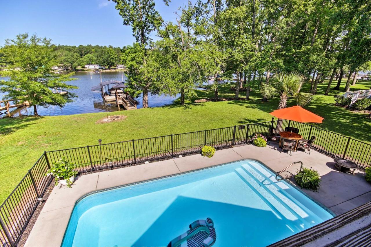 Camden Home on Lake Wateree with Boat Dock! Winnsboro Buitenkant foto
